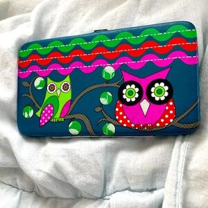 NEW Cute fun wallet with 5 cards slots and 1 zip compartment